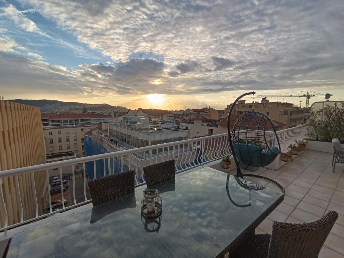 Апартаменти Val Roya Terrasse Ніцца Екстер'єр фото