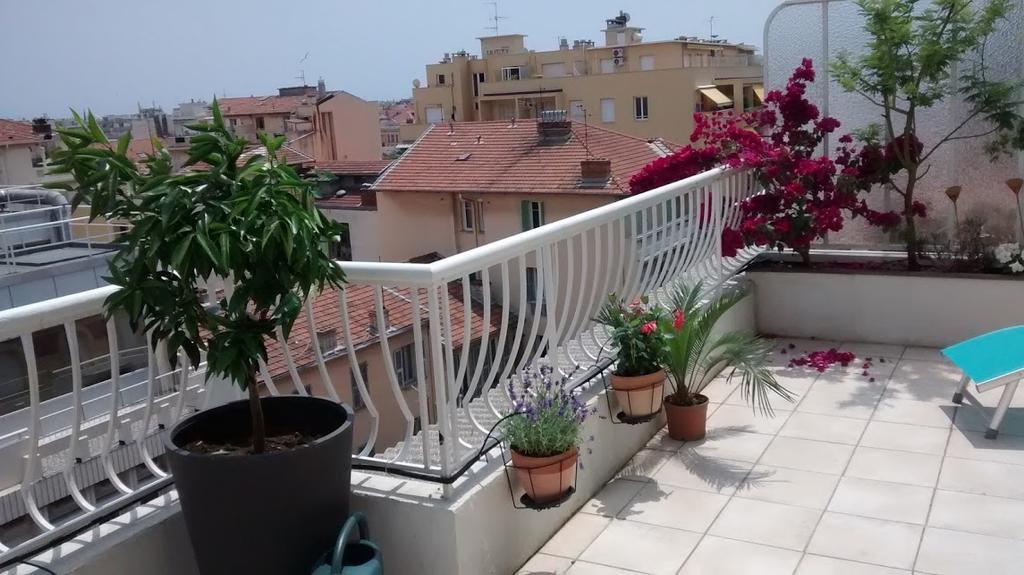 Апартаменти Val Roya Terrasse Ніцца Екстер'єр фото